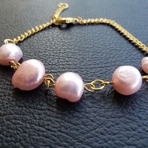 Fresh water pearl bracelet